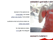 Tablet Screenshot of adelaidesgotballs.com